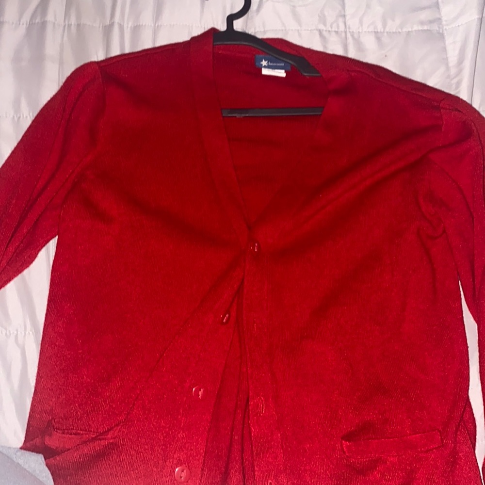 Red Cardigan